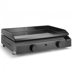 Plancha gas Forge Adour Base 2 6400 W 60 cm steel plate in enamelled cast iron burners