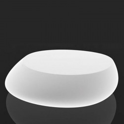 Table Basse Lumineuse Stone Vondom Blanche