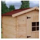 Garden Shelter Solid Wood Habrita 3.08 sqm with floor and 20mm