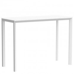 Telaio tavolo alto Alluminio Vondom 140x60xH105 bianco