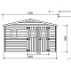 Habrita Gartenhaus aus Douglas-Massivholz 23,14 m2