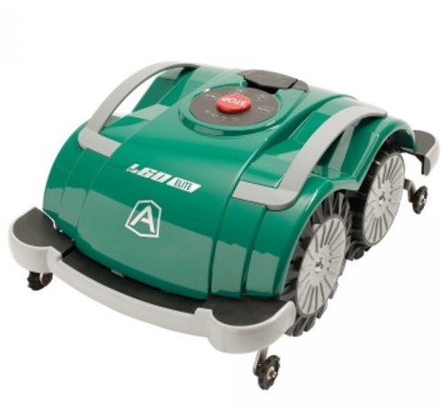 circulatie Stal Smelten Robot grasmaaier Ambrogio L60 Elite S+ 400m2 Groene Lijn