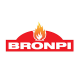 Holzeinsatz 3 Seiten verglast Bronpi Paris 90-3-C 14kW mit Turbine