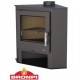 Bronpi Lerma 9kW wood corner stove with oven