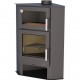 Bronpi Lerma 9kW wood corner stove with oven