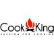 Brasero de Jardin Dallas Cook King Premium 85cm avec 4 Accessoires