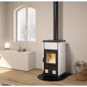 Wood stove heat recovery Nordica Extraflame Concita 4.0 13kW White