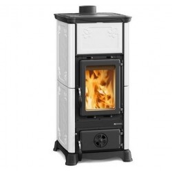 Wood stove Nordica Extraflame Emiliana 6.5kW white Infinity