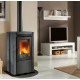 Wood stove Nordica Extraflame Ester BII 9.4kW natural stone