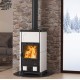 Wood stove Nordica Extraflame Fedora 8.3kW White Infinty