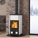 Wood stove Nordica Extraflame Fedora 8.3kW White Infinity
