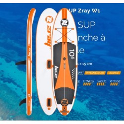 Stand Up Paddle Zray Windsurf SUP W1 Longueur 305 cm