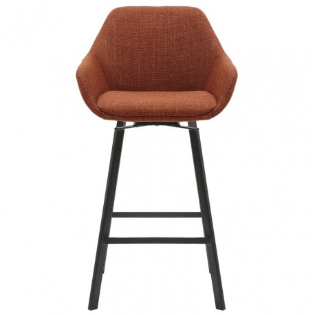 Set van 2 stoelen draaibaar werkblad Soft VeryForma Caramel Stof