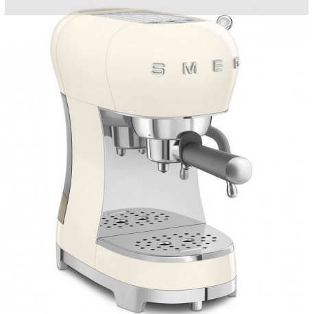 Máquina de café expresso Smeg 50's Cream Chrome