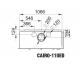 Bronpi Cairo 110-D 2-Scheiben-Holzeinsatz links Vision 15kW
