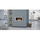 SIMPLEfire Frame 600 Bioethanol Fireplace Black with 1 Window
