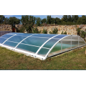 Low Pool Enclosure Lanzarote Removable Enclosure 12x6.7m