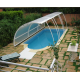 Gabinete de piscina baixa Lanzarote Abrigo removível 13x6.7m