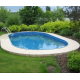 Oval Pool Azuro Ibiza 350x700H135 ECO