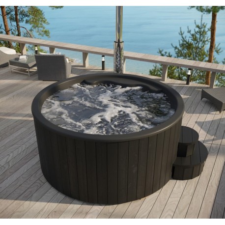 VerySpas Black Edition Deluxe Outdoor Hot tub